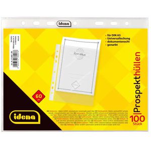 Prospekthüllen Idena 376007, A5