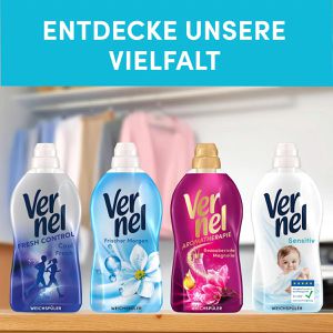 Produktbild für Weichspüler Vernel Sensitiv, hypoallergen