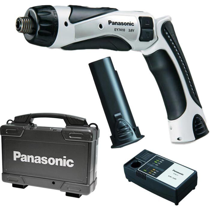 Panasonic AkkuKnickschrauber EY7410LA2S, 3,6V / 1,5Ah, mit 2 Akkus