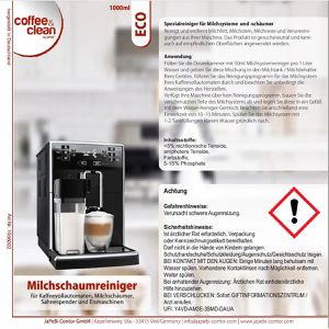 Produktbild für Milchschaumreiniger Coffee&amp;Clean für Eismaschine&amp;Kaffeeautomat