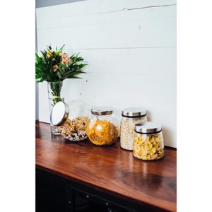 Produktbild für Vorratsglas Montana Candy 054230, mit Metalldeckel