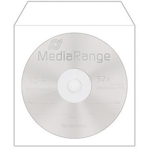 Produktbild für CD-Hüllen MediaRange BOX65, 124 x 124 mm