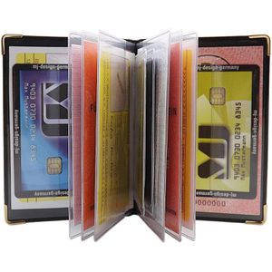 Ausweisetui MJ-Design-Germany 2233, rot, aus Kunstleder