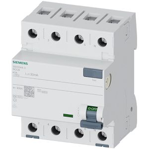Produktbild für FI-Schutzschalter Siemens 5SV3344-3, 30 mA, Typ F