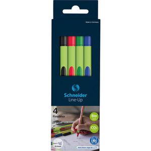 Fineliner Schneider Line-Up, farbig sortiert