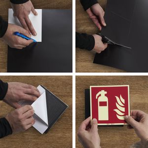 Produktbild für Magnetfolie Böttcher-AG Standard, A5, selbstklebend