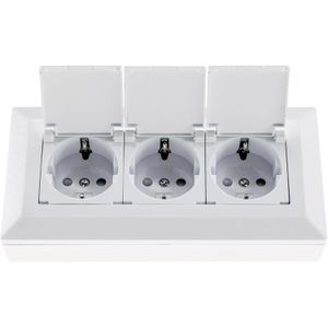 Produktbild für Tischsteckdose ChiliTec 23930, ohne Zuleitung