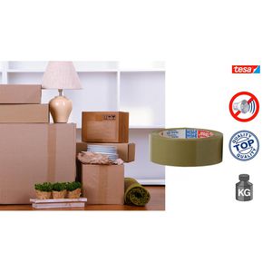 Produktbild für Packband Tesa 4124 Ultra Strong, PVC, braun