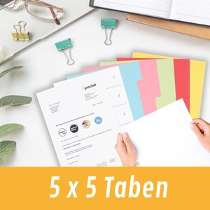 Produktbild für Register perfect-line A5, blanko