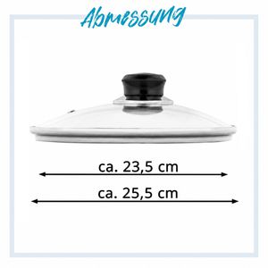 Produktbild für Topfdeckel Gräwe DE024 mit Edelstahlring