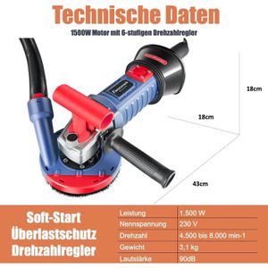 Produktbild für Betonschleifer FANZWORK HG0007-2