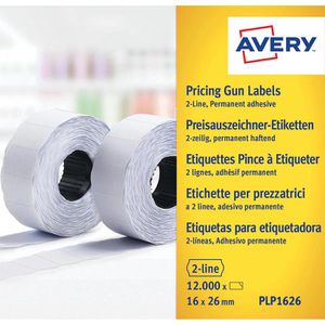 Produktbild für Preisetiketten Zweckform PLP1226, weiß