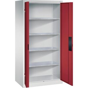 Werkzeugschrank CP-Möbel 8922-052, aus Metall, grau / rot