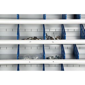 Produktbild für Werkzeugschrank G-Office Sortierregal MPSC.1930, Metall, grau