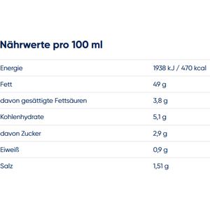 Produktbild für Remoulade Homann 50% Fettgehalt