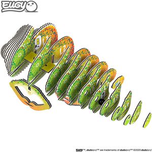 Produktbild für Puzzle Eugy 650075, 3D Tier-Puzzle, Chamäleon