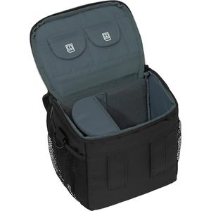 Produktbild für Kameratasche Pedea ESSEX Gr. M, aus Polyester, schwarz &amp; grau