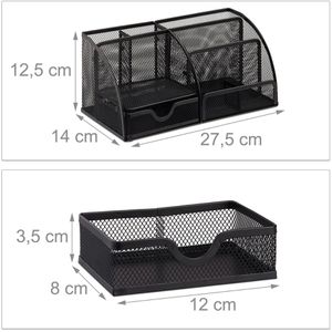 Produktbild für Schreibtisch-Organizer Relaxdays 10022481