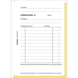 Produktbild für Lieferscheinbuch Herlitz 202, A6