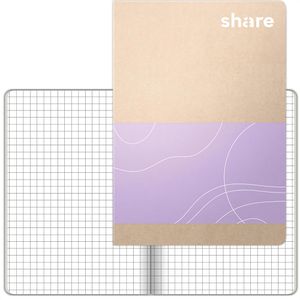 Notizbuch share 4-0015134, Karton Softcover