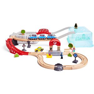 Produktbild für Spielzeugeisenbahn Hape E3771 Stadtbahn Set