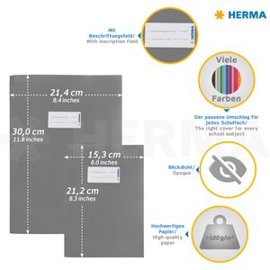 Produktbild für Heftumschläge Herma 5511, A5