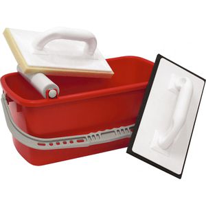 Fliesenwaschset Triuso FLSET2, Eimer, 10 Liter