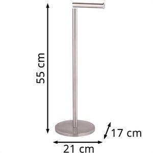 Produktbild für Toilettenpapierhalter Wenko 2in1 Stand