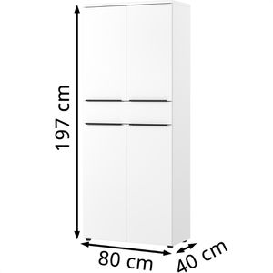 Produktbild für Aktenschrank Germania Mailand, 4372-84 aus Holz
