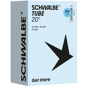 Produktbild für Fahrradschlauch Schwalbe SCV7, 20 Zoll