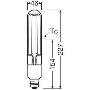 Produktbild für LED-Lampe LEDVANCE NAV Filament, E27