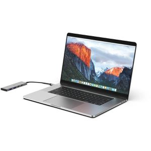 Produktbild für USB-Hub Hama USB-C-Hub 200147, grau