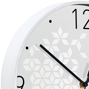 Produktbild für Wanduhr Leitz WOW 9015-00-01, Kunststoff, analog, Quarzuhr