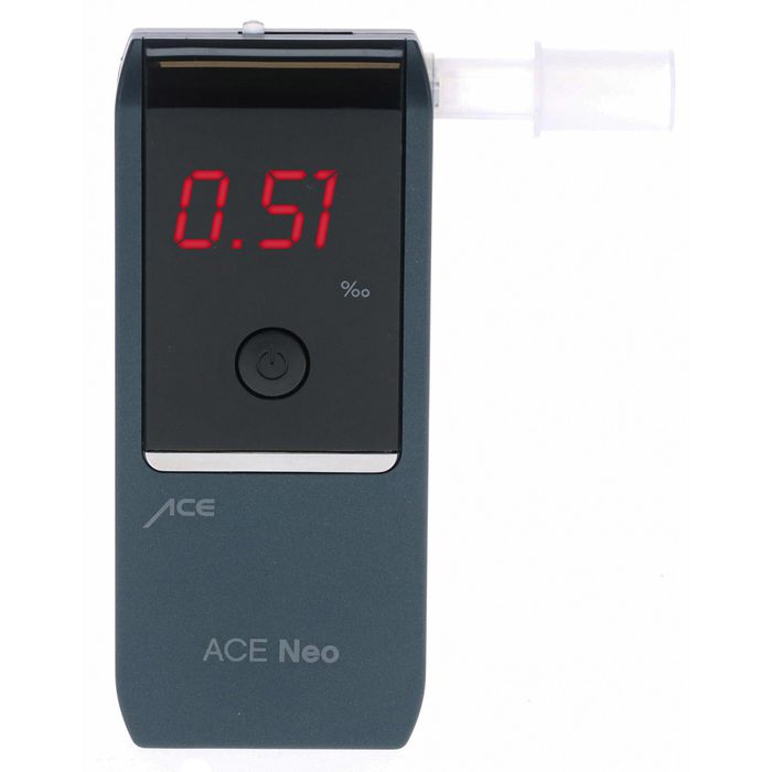 ACE Alkoholtester Neo Navy, 107051, digital, Alkoholmessgerät, mit  LCD-Display, polizeigenau – Böttcher AG