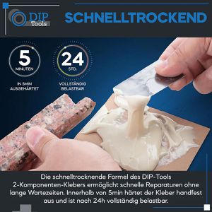 Produktbild für 2-Komponenten-Kleber DIP-Tools Schnellkleber, 25g