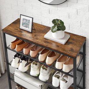 Produktbild für Schuhregal Vasagle LBS038B01, aus Metall