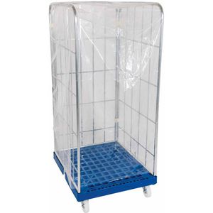 Rollbehälter-Abdeckhaube HMH für Nutzhöhe 1460 mm