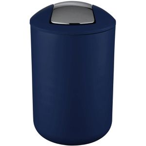 Produktbild für Mülleimer Wenko Brasil L, dunkelblau