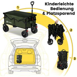 Produktbild für Bollerwagen Sekey XXL FW212, faltbar