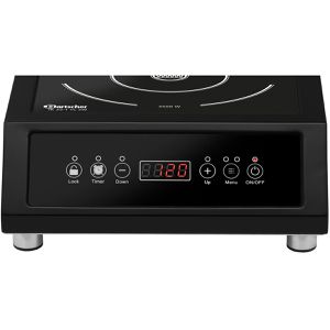 Produktbild für Kochplatte Bartscher IK 35-1 TC SW, 105884, mattschwarz