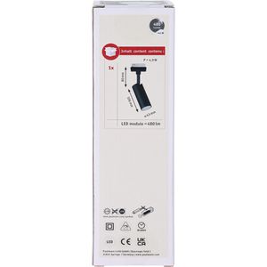 Produktbild für Deckenstrahler Paulmann URail Tubo schwarz mit LED