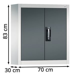 Produktbild für Werkzeugschrank CP-Möbel 134013-22, aus Metall, grau/anthrazit