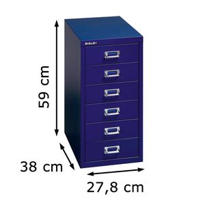 Produktbild für Schubladenschrank Bisley MultiDrawer, aus Metall