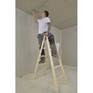 Produktbild für Stehleiter Hymer 7141006, beidseitig begehbar