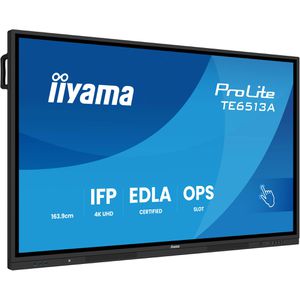 Produktbild für Digital-Signage Iiyama ProLite TE6513A-B2AG, 64,5 Zoll
