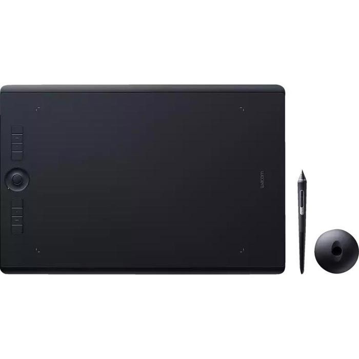 Wacom Grafiktablett Intuos Pro L, Bluetooth, 31,1 x 21,6cm aktive Fläche,  schwarz – Böttcher AG | Touchpens