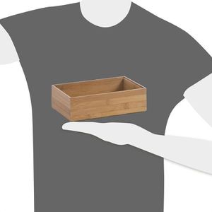 Produktbild für Holzkiste Zeller 13332 Ordnungsbox, Bambus