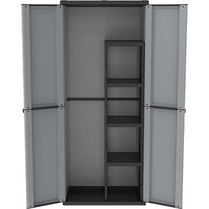 Mehrzweckschrank Terry JLINE 368, grau