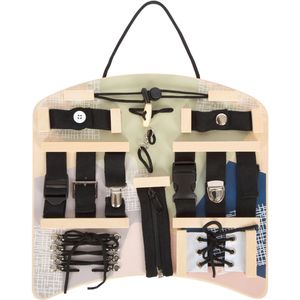 Motorikspielzeug small-foot 12391, Verschlüsse und Befestigung