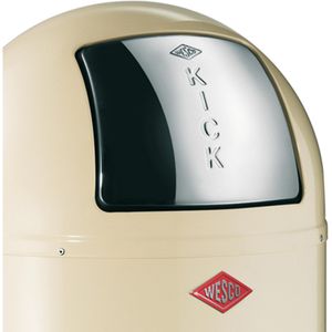 Produktbild für Mülleimer Wesco Kickboy, mandel